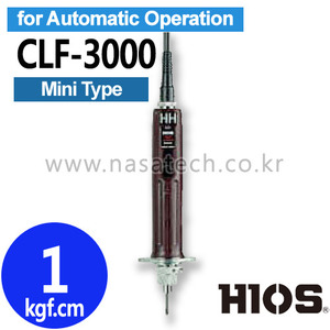 CLF-3000 /자동기용 /전동드라이버 /HIOS /하이오스 /TORQUE 0.3~1.5kgf.cm /RPM 1000
