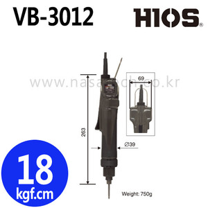 VB-3012(무카본,AC,LEVER) /전동드라이버/TORQUE 5~30kgf.cm /RPM 1200